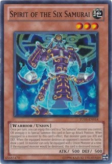 Spirit of the Six Samurai #TU05-EN014