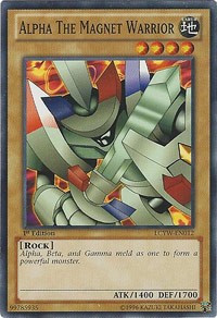 Alpha the Magnet Warrior #LCYW-EN012