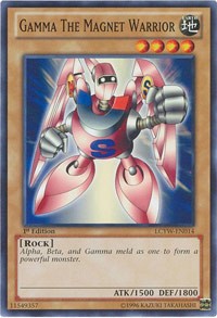 Gamma the Magnet Warrior #LCYW-EN014