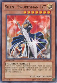 Silent Swordsman LV7 #LCYW-EN035