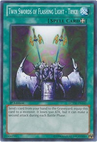 Twin Swords of Flashing Light - Tryce #LCYW-EN141