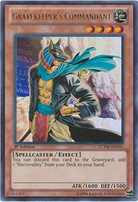 Gravekeeper's Commandant #LCYW-EN191