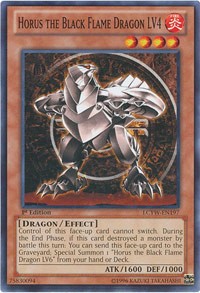 Horus the Black Flame Dragon LV4 #LCYW-EN197