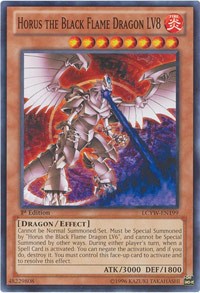 Horus the Black Flame Dragon LV8 #LCYW-EN199