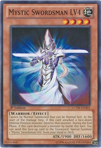 Mystic Swordsman LV4 #LCYW-EN201