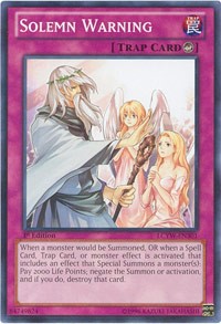 Solemn Warning #LCYW-EN301