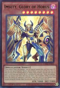 Imsety, Glory of Horus #CH02-EN022