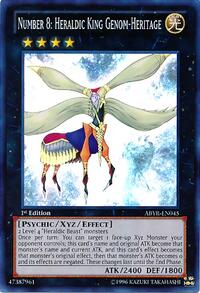Number 8: Heraldic King Genom-Heritage #ABYR-EN045