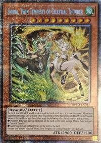Shiina, Twin Tempests of Celestial Thunder (Starlight Rare) #BPRO-EN027