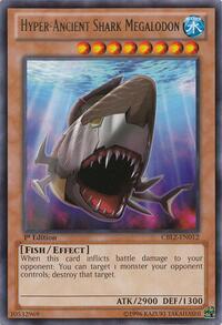 Hyper-Ancient Shark Megalodon #CBLZ-EN012