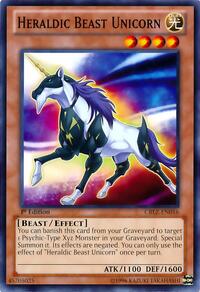 Heraldic Beast Unicorn #CBLZ-EN016