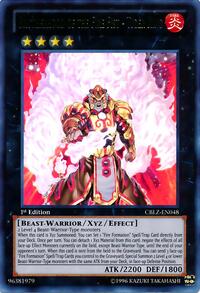 Brotherhood of the Fire Fist - Tiger King #CBLZ-EN048