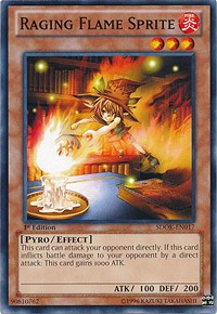 Raging Flame Sprite #SDOK-EN017