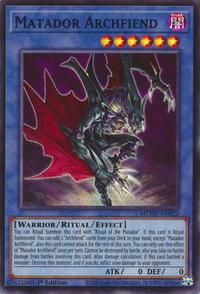 Matador Archfiend #MZMU-EN022