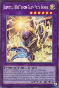 Elemental HERO Thunder Giant - Voltic Thunder (Collector's Rare) #MZMU-EN029