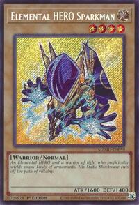 Elemental HERO Sparkman #MZMU-EN059