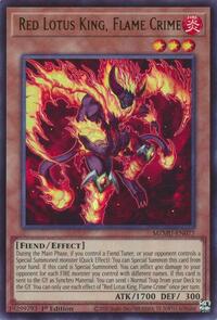 Red Lotus King, Flame Crime #MZMU-EN077