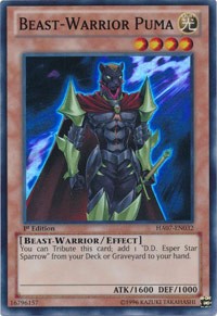 Beast-Warrior Puma #HA07-EN032