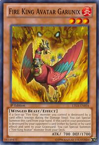 Fire King Avatar Garunix #LTGY-EN034