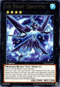 Ice Beast Zerofyne #LTGY-EN049