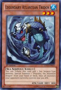 Legendary Atlantean Tridon #LTGY-EN033