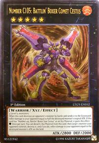 Number C105: Battlin' Boxer Comet Cestus (UTR) #LTGY-EN052