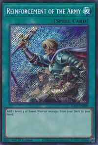 Reinforcement of the Army (Secret Rare) #L26D-ENS08