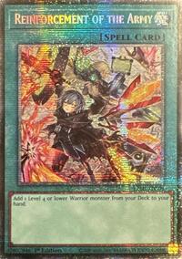 Reinforcement of the Army (Alternate Art) (Starlight Rare) #L26D-ENS08
