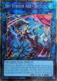 Sky Striker Ace - Shizuku (Alternate Art) (Starlight Rare) #L26D-ENS26
