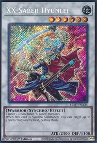 XX-Saber Hyunlei (Secret Rare) #L26D-ENX35
