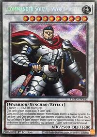 Commander Souza, Swordmaster (Starlight Rare) #L26D-ENX42