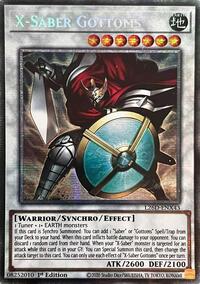 X-Saber Gottoms (Starlight Rare) #L26D-ENX43