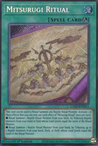 Mitsurugi Ritual (Secret Rare) #L26D-ENM15