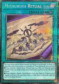 Mitsurugi Ritual (Starlight Rare) #L26D-ENM15
