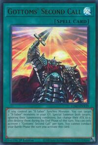 Gottoms' Second Call (Ultra Rare) #L26D-ENX19