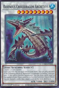 Ravenous Crocodragon Archethys #L26D-ENX40
