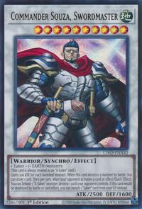 Commander Souza, Swordmaster #L26D-ENX42