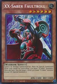 XX-Saber Faultroll (Secret Rare) #L26D-ENX04