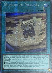 Mitsurugi Prayers (Starlight Rare) #L26D-ENM14