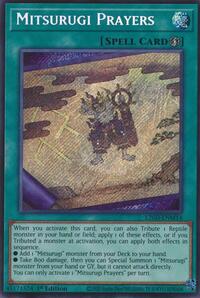 Mitsurugi Prayers (Secret Rare) #L26D-ENM14