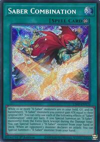 Saber Combination (Secret Rare) #L26D-ENX25