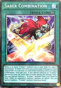 Saber Combination (Starlight Rare) #L26D-ENX25