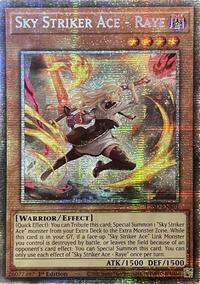 Sky Striker Ace - Raye (Alternate Art) (Starlight Rare) #L26D-ENS01
