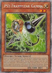 PSY-Framegear Gamma (Platinum Secret Rare) #RA05-EN006