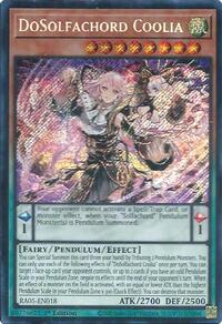 DoSolfachord Coolia (Secret Rare) #RA05-EN018