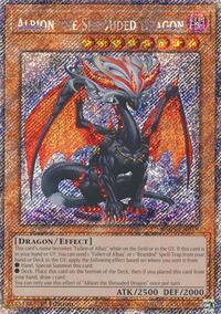 Albion the Shrouded Dragon (Platinum Secret Rare) #RA05-EN019