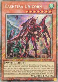Kashtira Unicorn (Platinum Secret Rare) #RA05-EN025