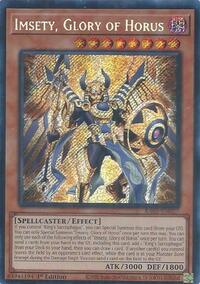 Imsety, Glory of Horus (Secret Rare) #RA05-EN027