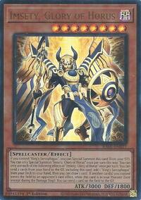 Imsety, Glory of Horus (Ultra Rare) #RA05-EN027