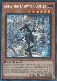 Arias the Labrynth Butler (Secret Rare) #RA05-EN028